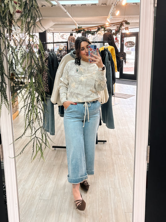 Petra High Rise Trouser Wide Leg