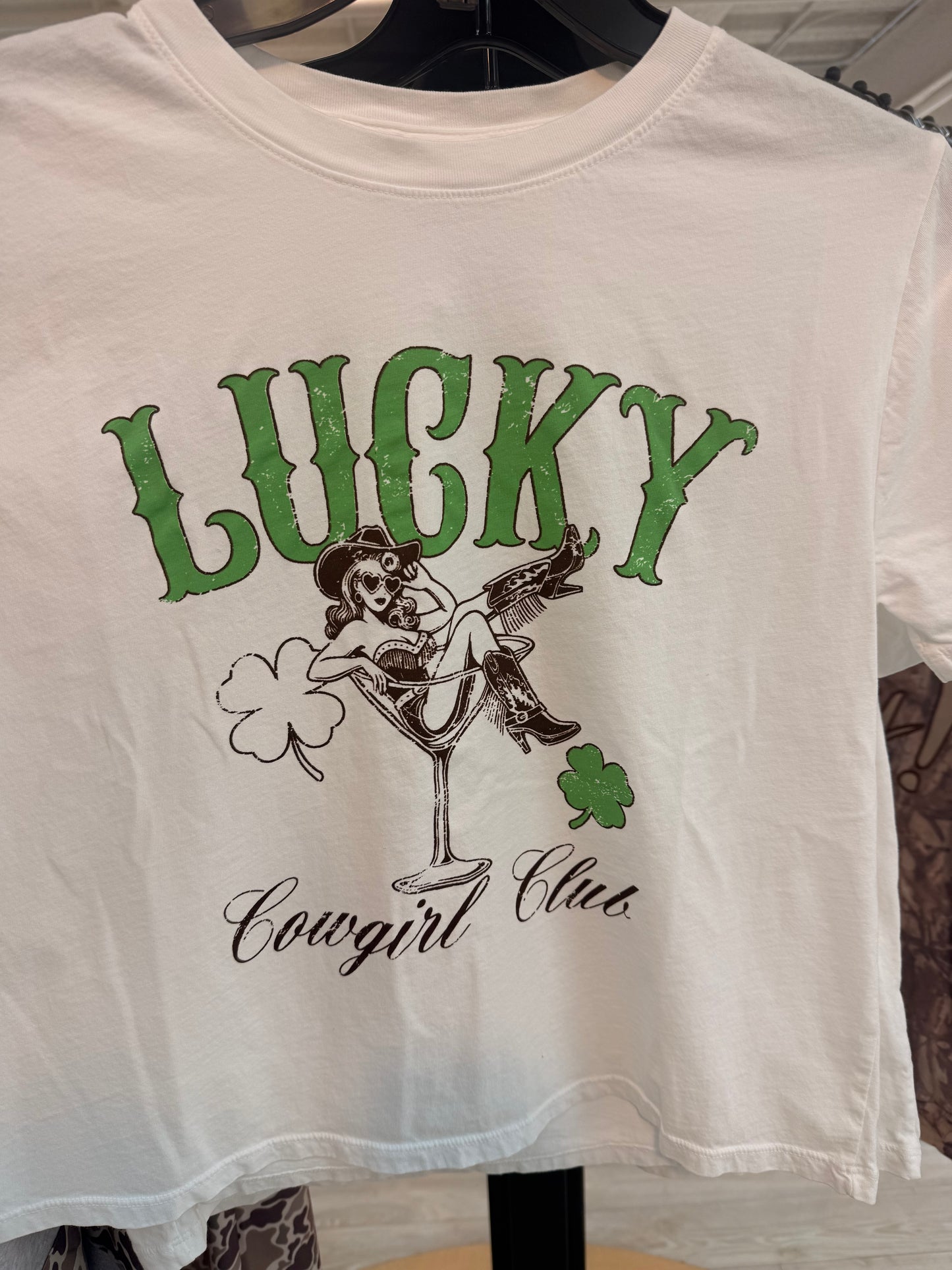 Lucky Cowgirl Tee