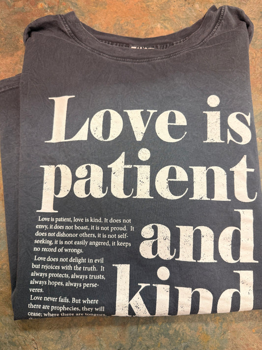 Love Is Patient & Kind Tee