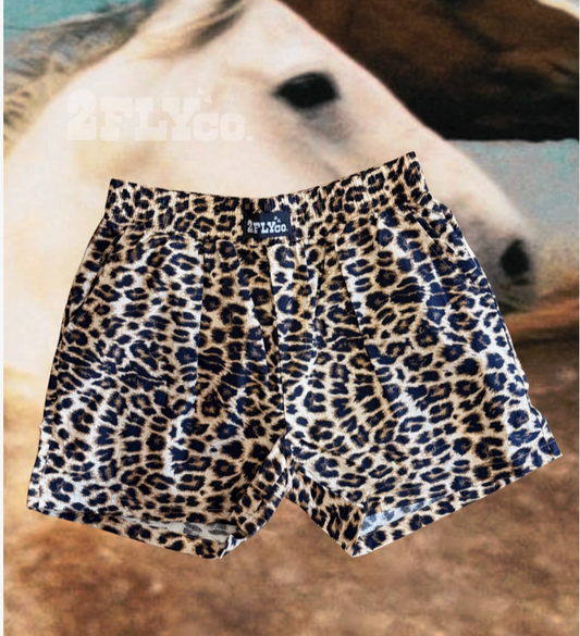 Leopard Boxer Shorts