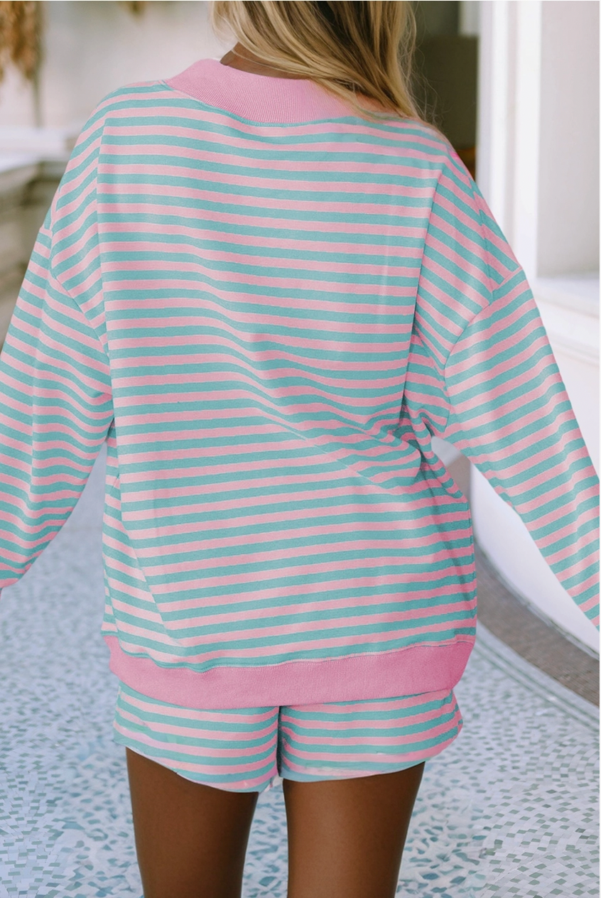 Two Piece Stripe Set