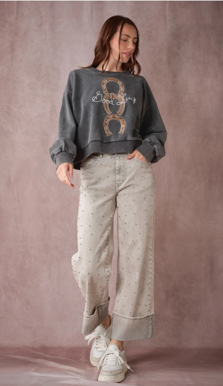 Good Luck Cropped Crew