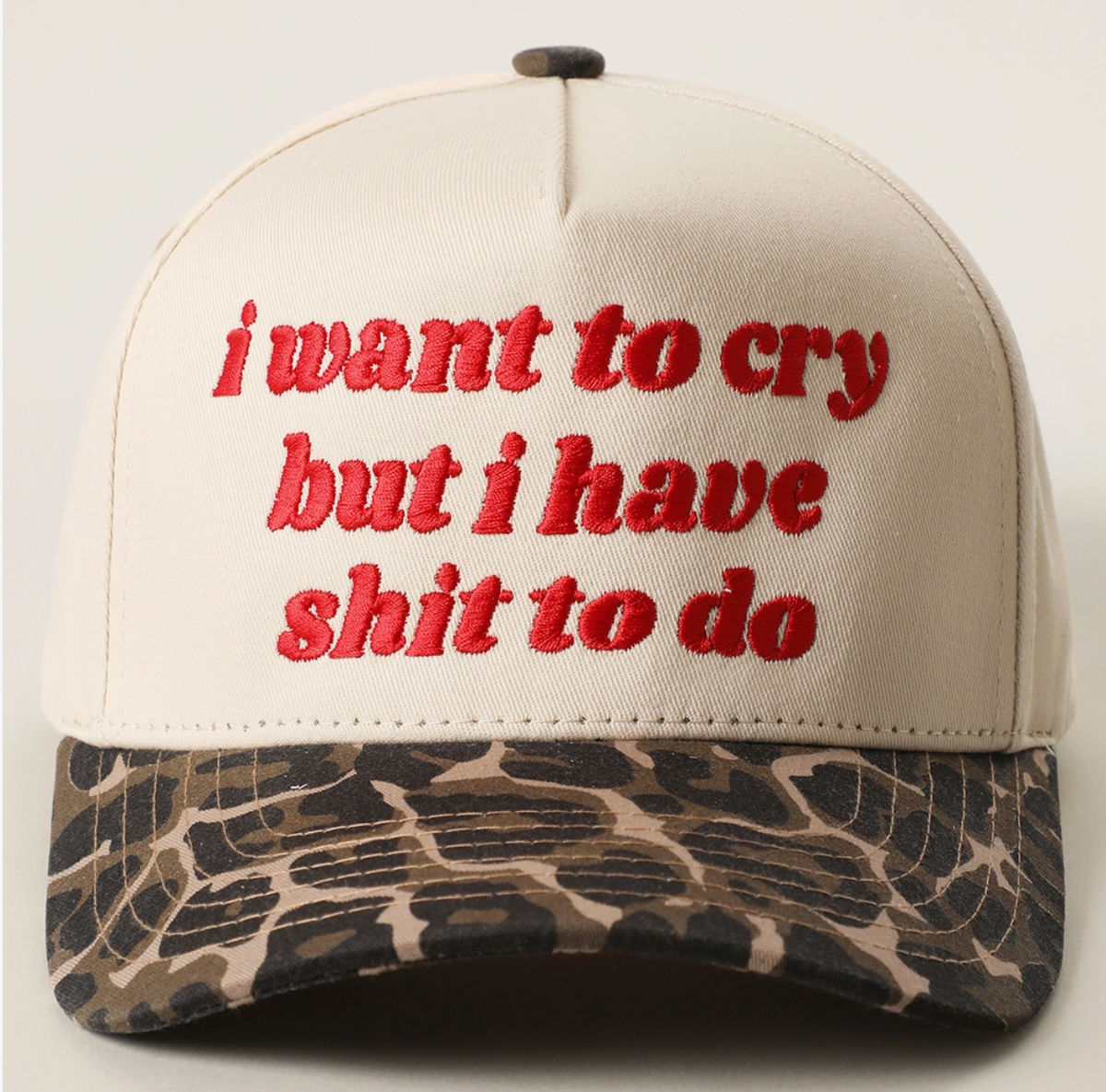 I Want to Cry Hat