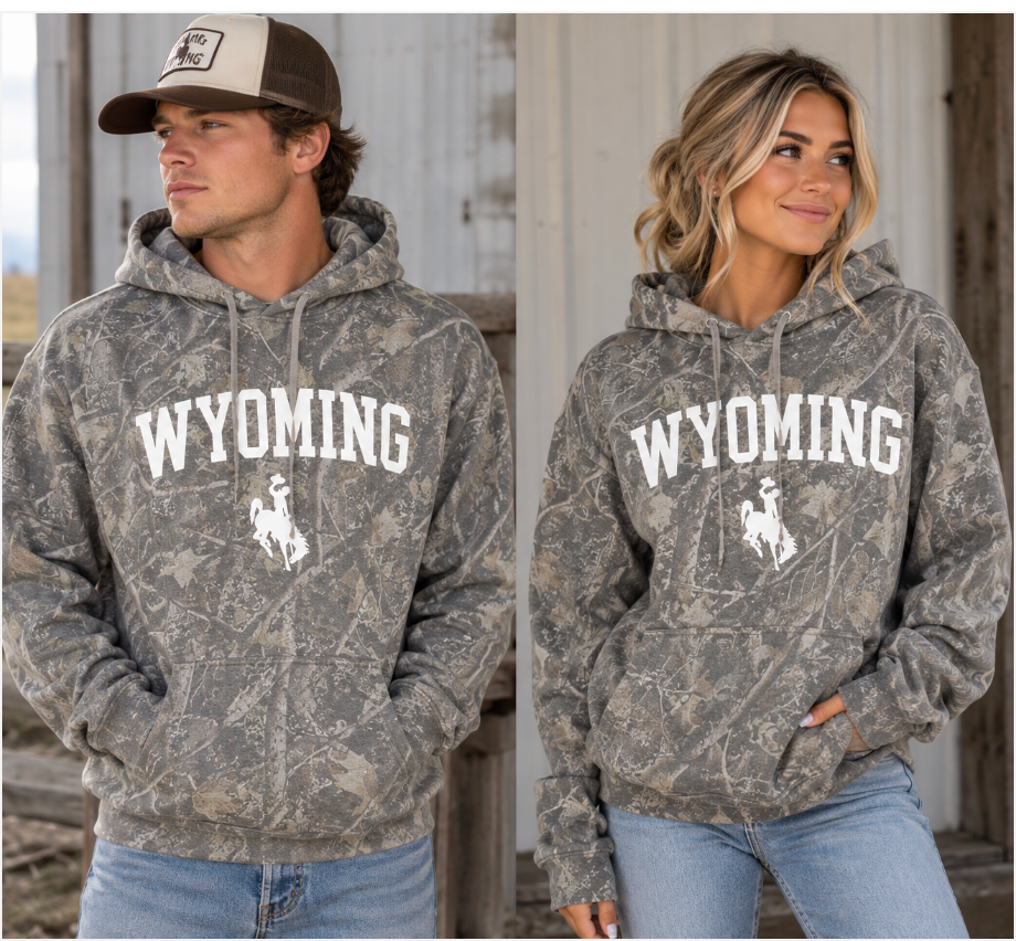 Wyoming Camo Sweatshirt