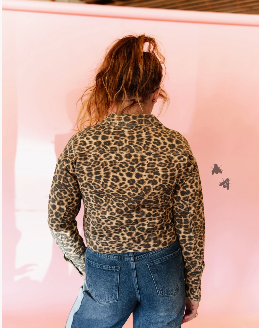 Leopard Zip Jacket