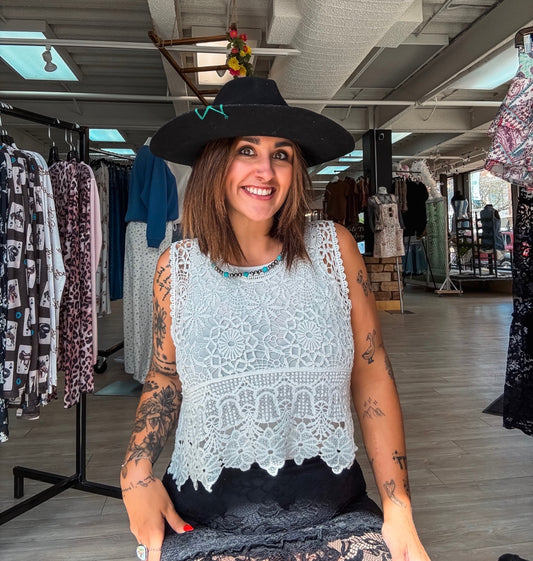 Crochet Lace Top