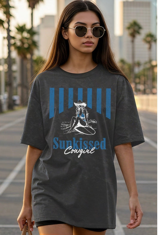 Sunkissed Cowgirl Tee
