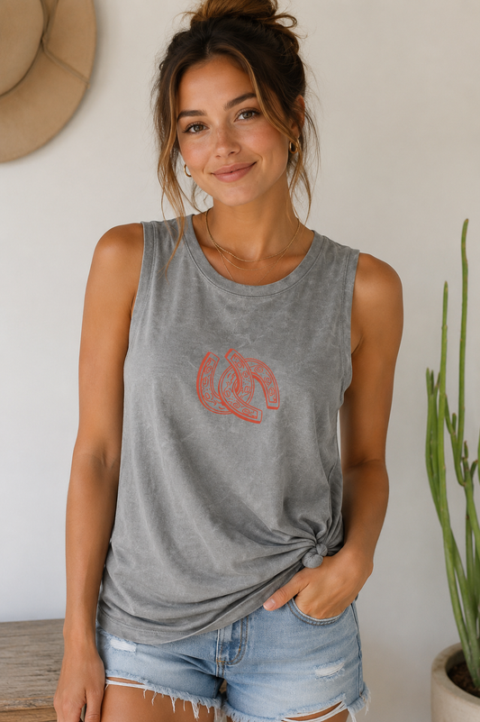 Horseshoe Tank Top