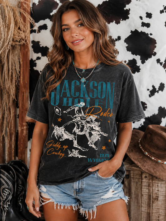 Jackson Hole Rodeo Tee