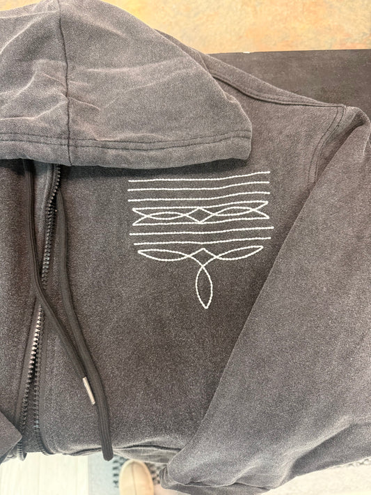 Boot Stitch Full Zip Jacket