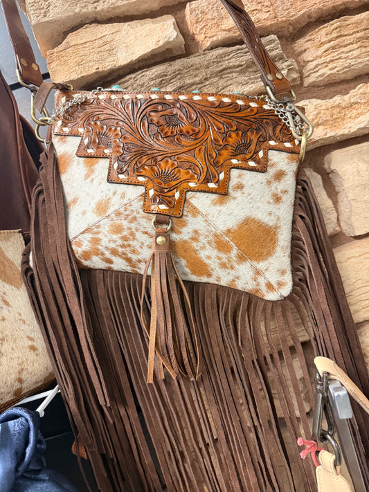Fortworth Cowhide Crossbody