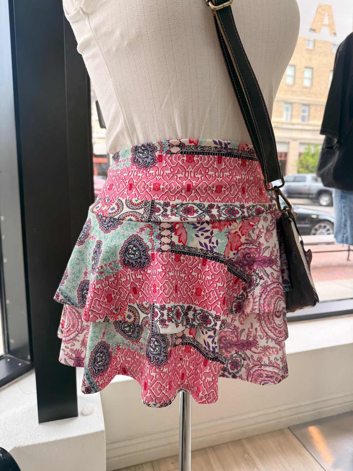 Paisley Mini Skort