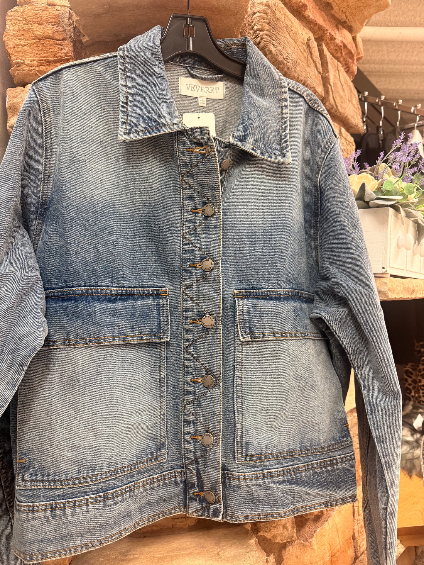 Big Pocket Denim Jacket