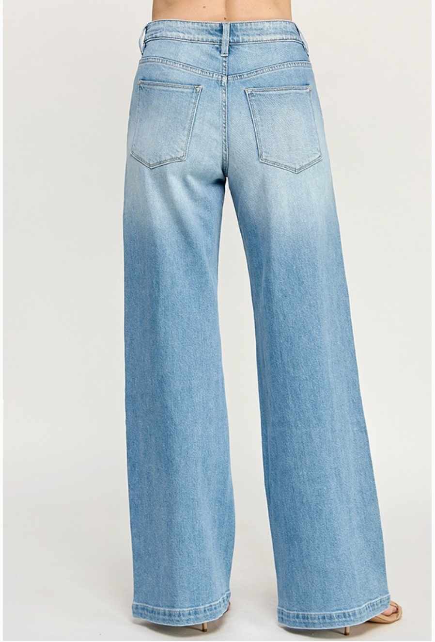 Petra High Rise Palazzo Jeans