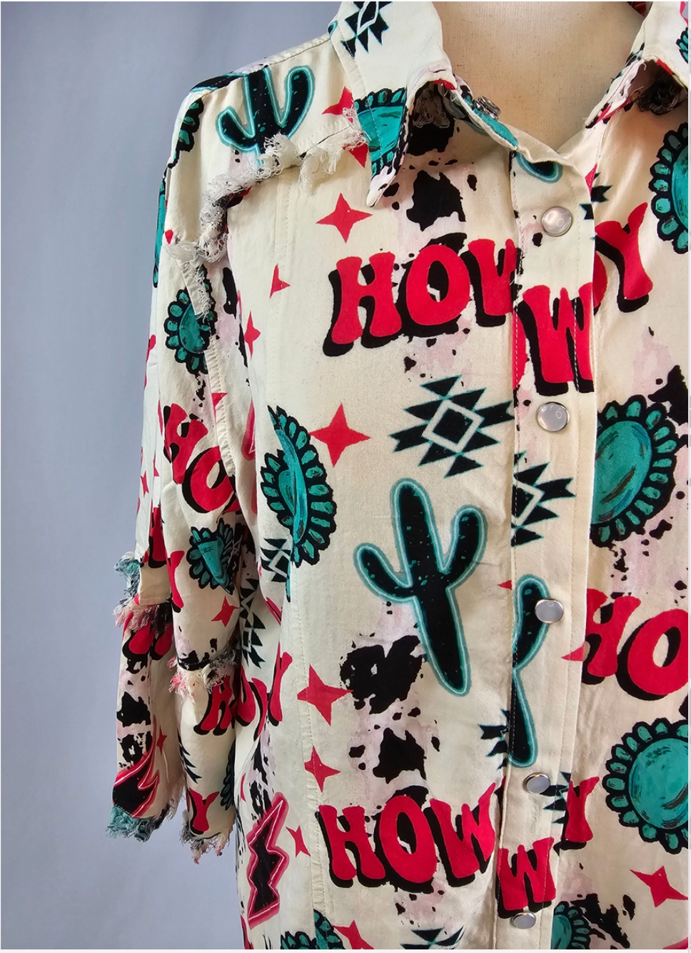 Howdy Button Up Tunic