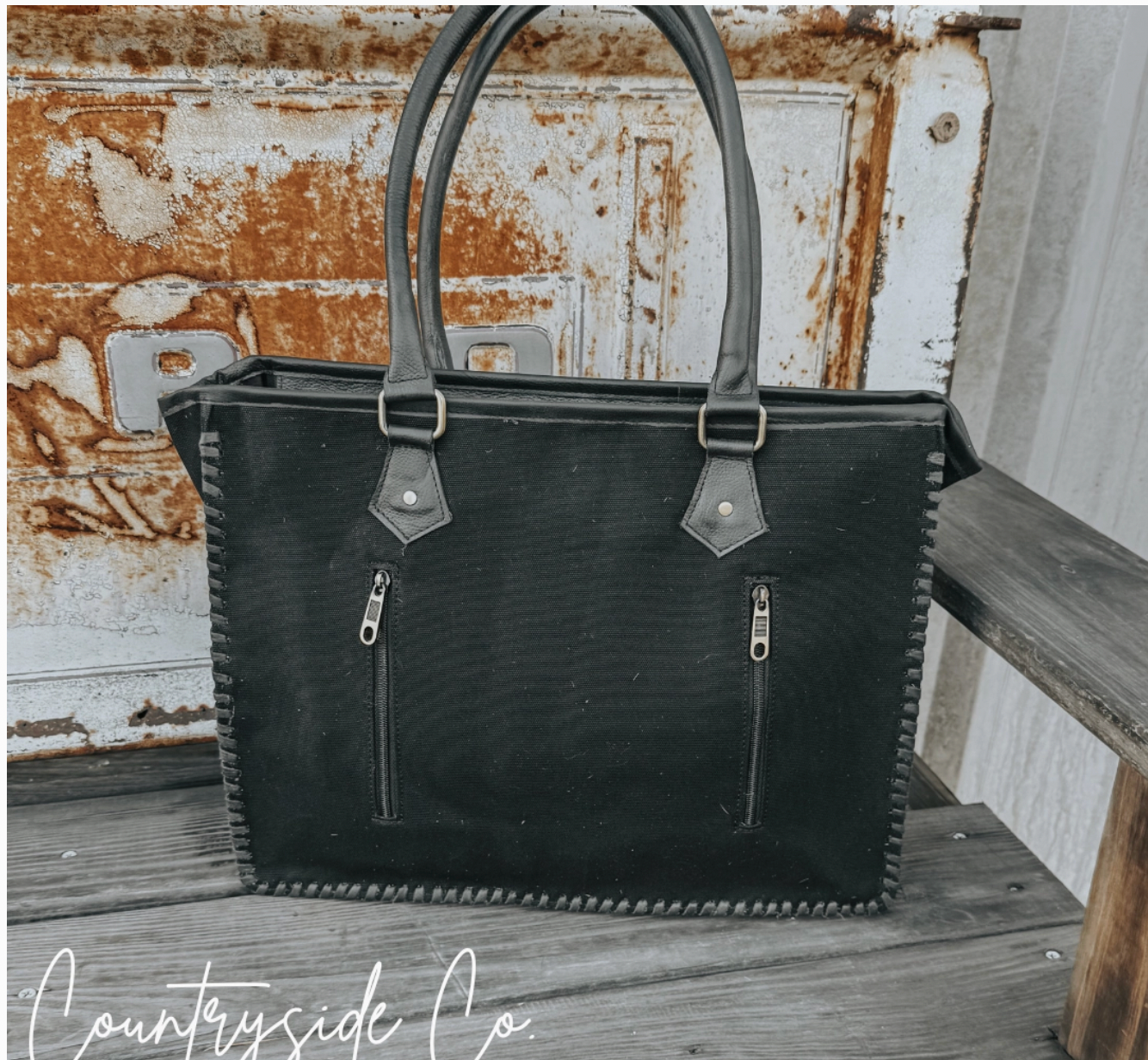 Cora Cowhide Tote