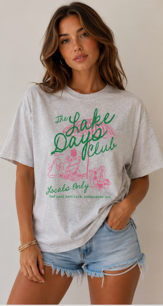 The Lake Days Club Tee