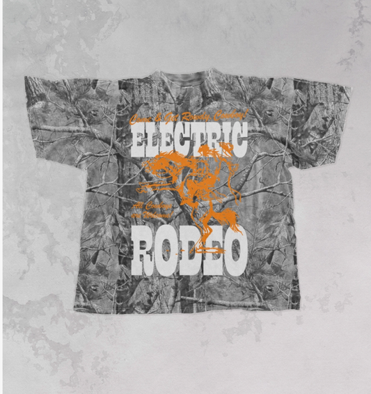 Electric Rodeo Camo Tee