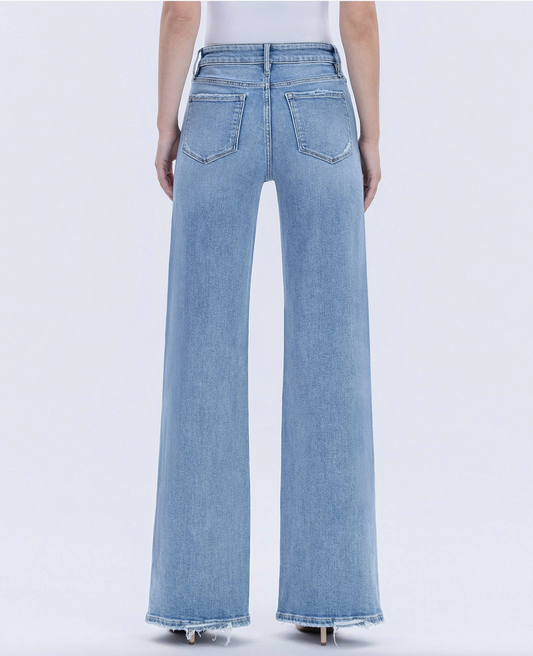 Vervet High Rise Wide Leg Jeans