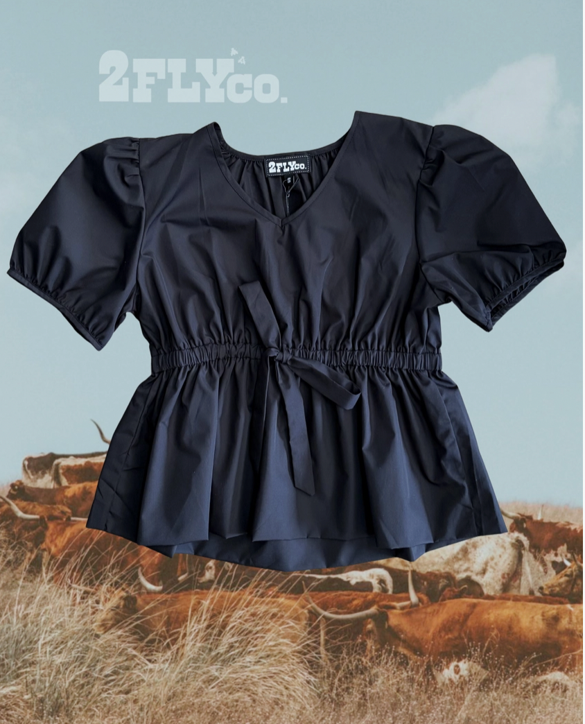Puff Sleeve Briar Top