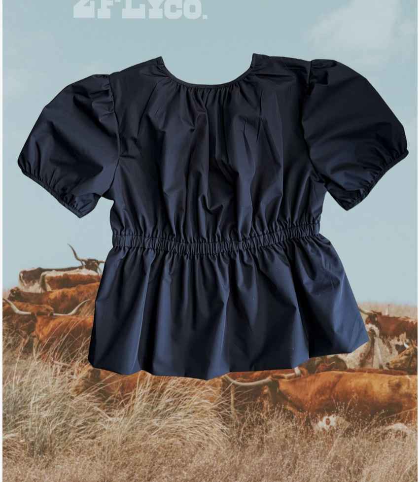 Puff Sleeve Briar Top