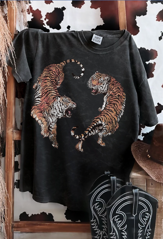 Tigers Mineral Wash Tee
