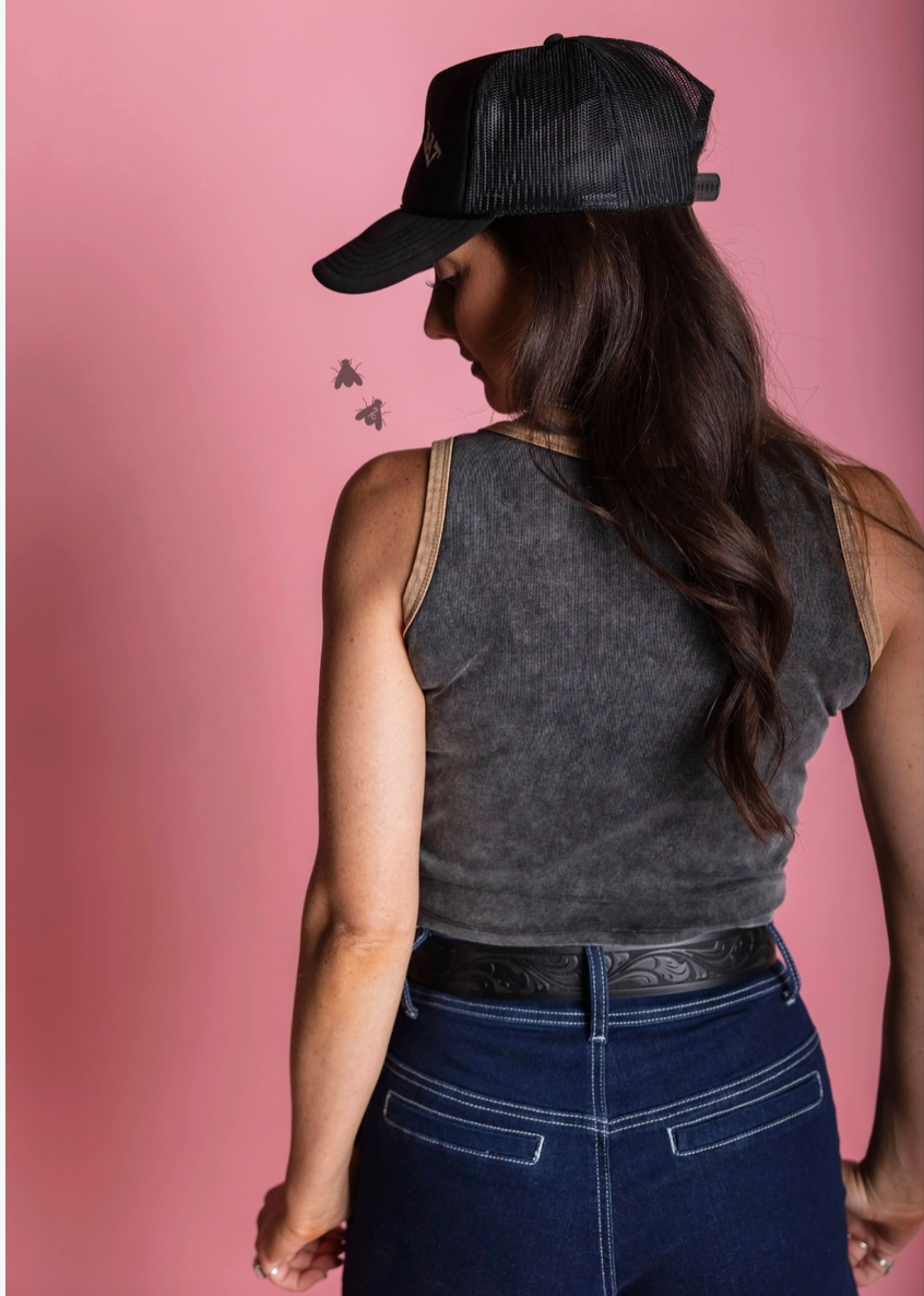 Roping Cowboy Tank Top