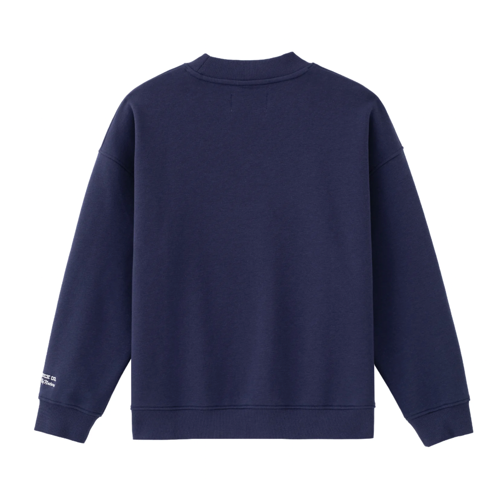 USA Mock Neck Crew