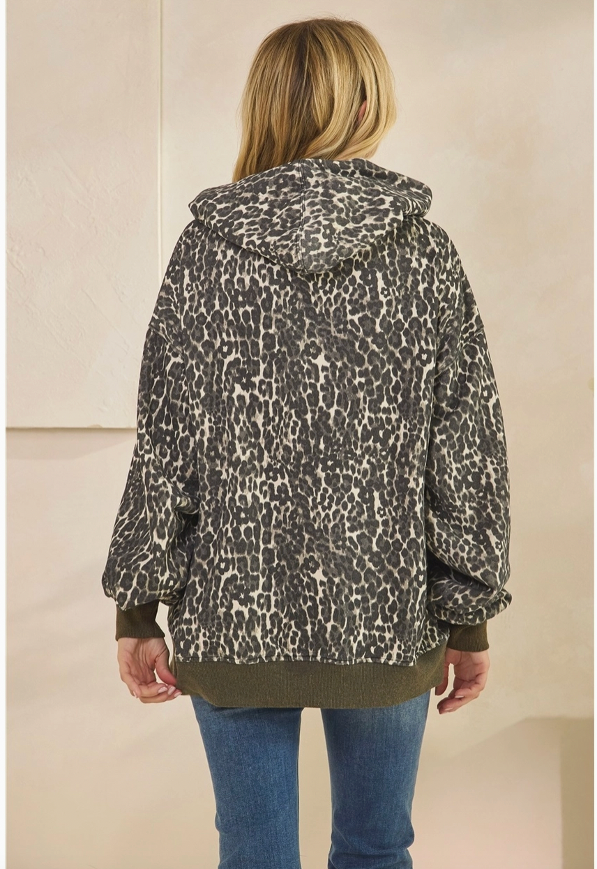 Leopard Print Sweatshirt