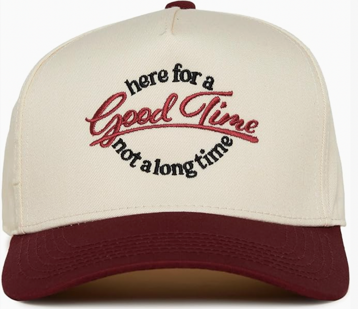 Here for a Good Time Trucker Hat