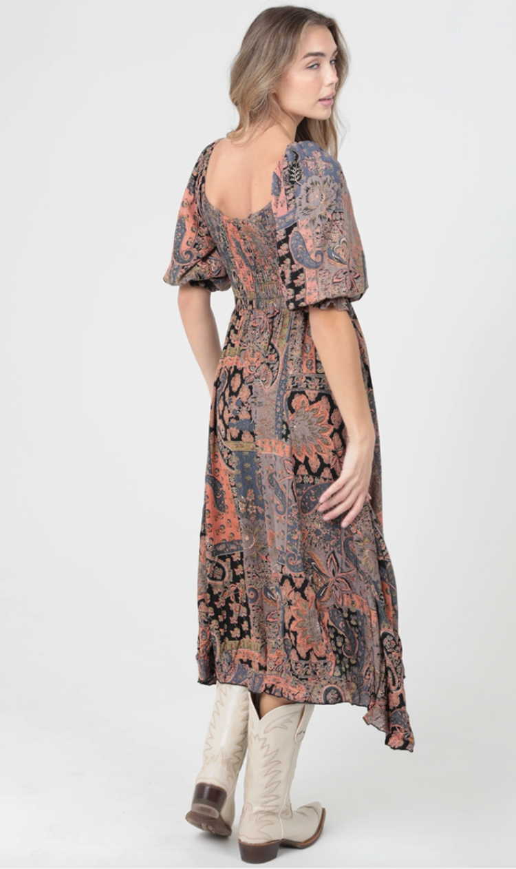 Paisley Maxi Dress