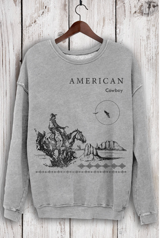 American Cowboy Crewneck
