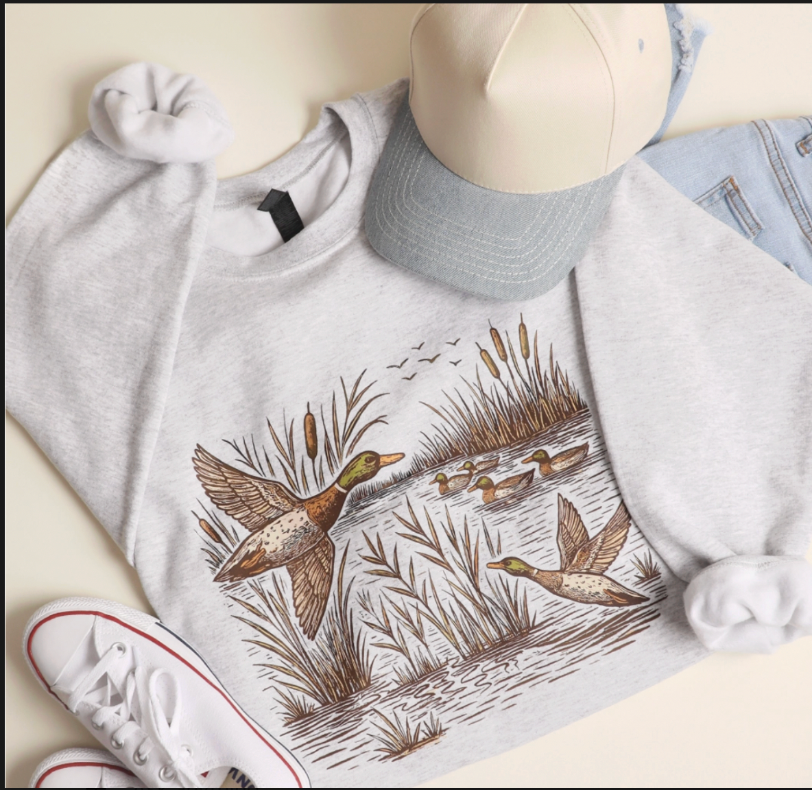 Mallard Duck Crewneck