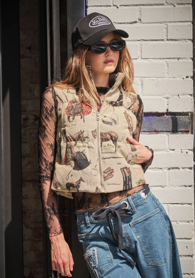 Western Puffer Vest