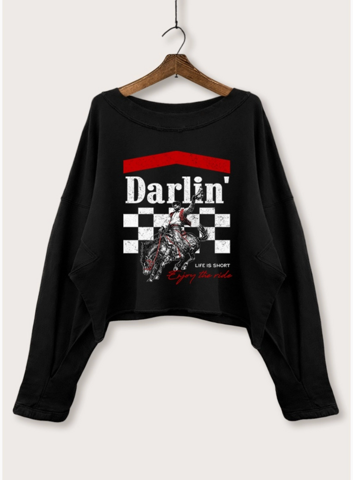 Darlin Cropped Crew